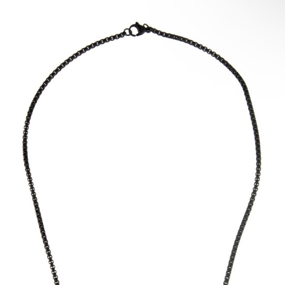 DAVID YURMAN DIAMOND STERLING SILVER 925 STREAMLINE AMULET PENDANT NECKLACE - Picture 7 of 9